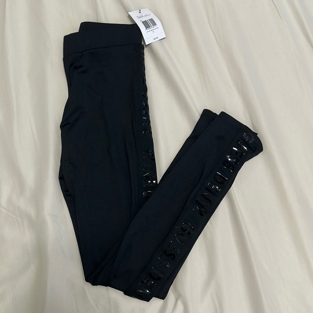 3/$20 NWT Girls guess tights size 12 black